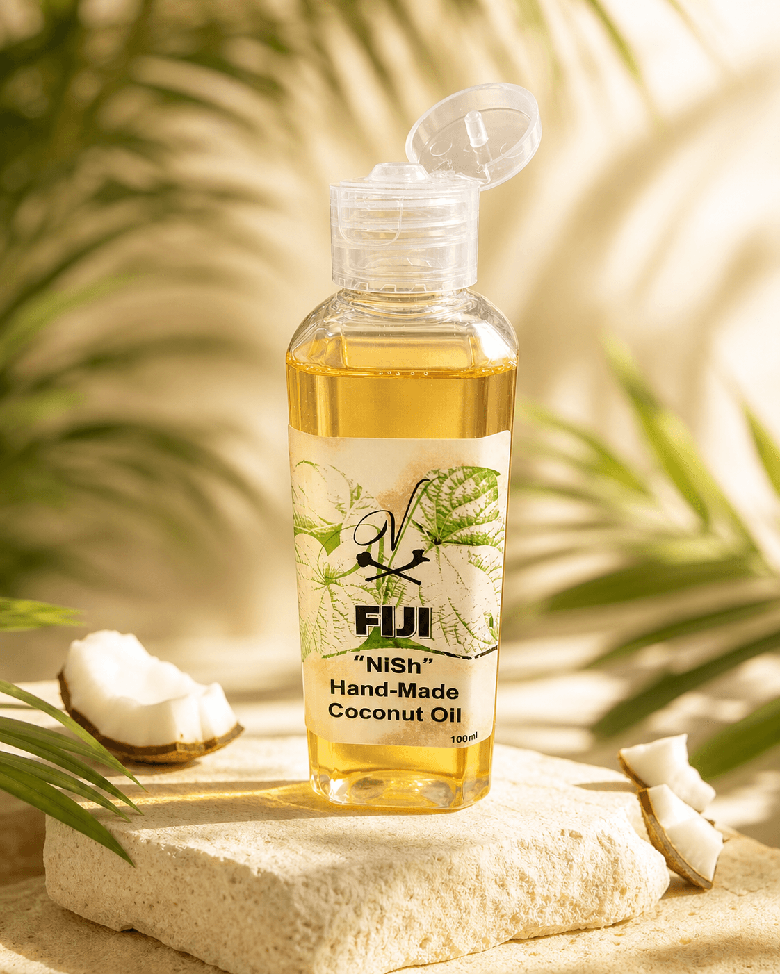 Fiji Hand-Made Coconut Oil — 100 mL