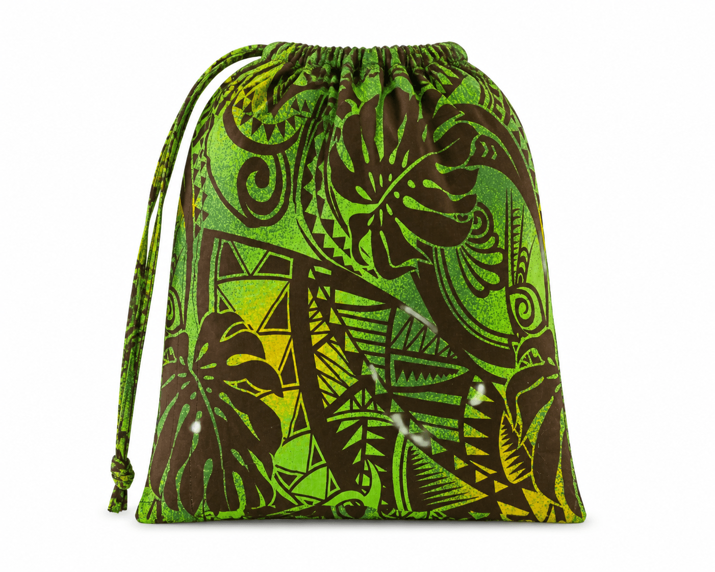 Tropical Tiki Drawstring Pouch
